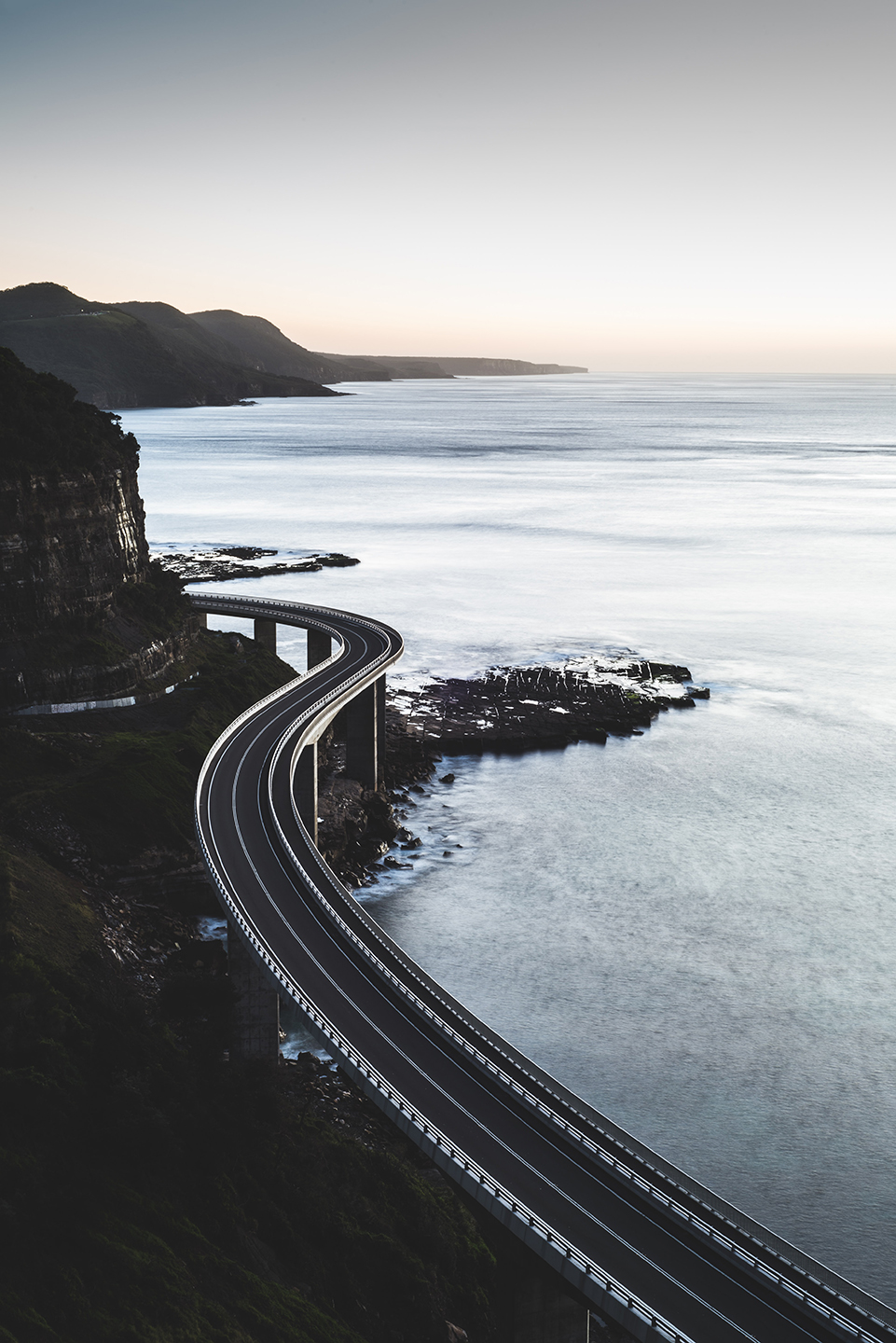 Sea cliff bridge