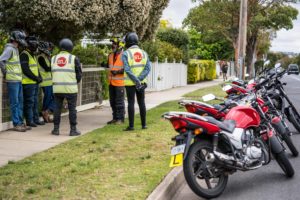 Biker meetings licence test