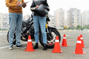 motorcycle test
