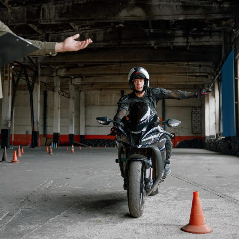 motorcycle test